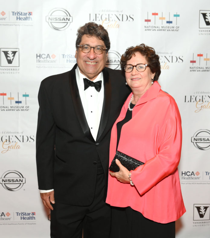 The Celebration of Legends Gala 2019 NASHVILLE, TENNESSEE - JUNE 27: Nicholas S. Zeppos and Lydia Howarth attend The Celebration of Legends Gala 2019 at Music City Center on June 27, 2019 in Nashville, Tennessee. (Photo by Jason Kempin/Getty Images for the National Museum of African American Music)