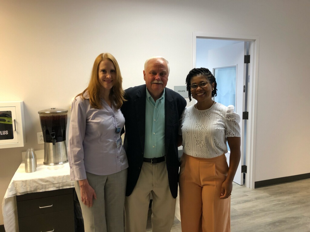 (l-r) Dr. Monica Davis, Former Representative Gray Moore, Dr. Taura Long