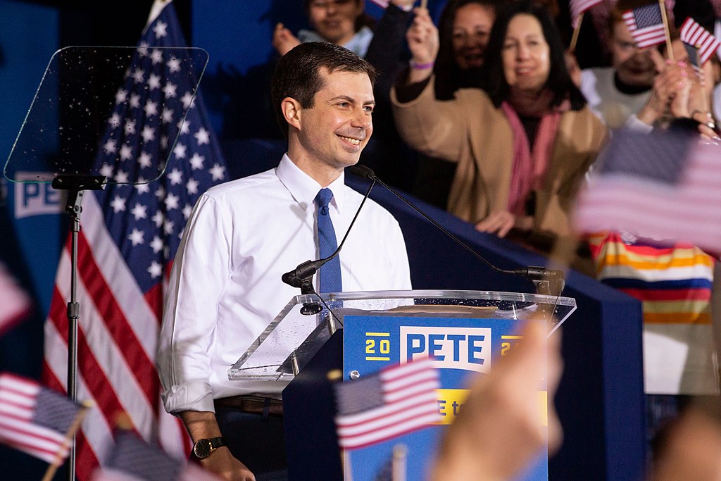 Pete Buttigieg announces his candidacy for the 2020 Democratic nomination for the presidency. (Photo by: Gary Riggs | Wikicommons)