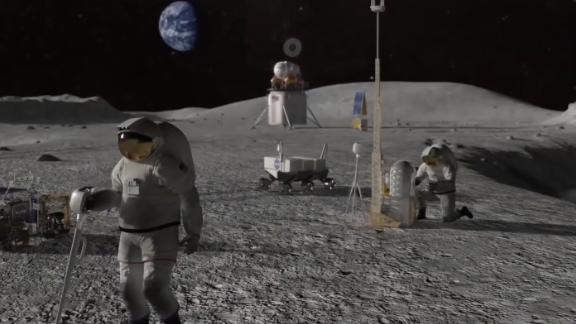NASA announced its new mission to return to the moon and maintain a human presence there.