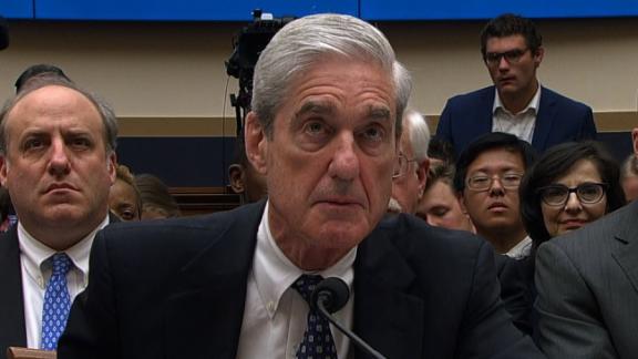 190724152221-robert-mueller-7-24-2019-live-video Former special counsel Robert Mueller takes questions from Rep. Will Hurd (R-TX) on Russian interference in the US election system during his testimony before the House Intelligence Committee.