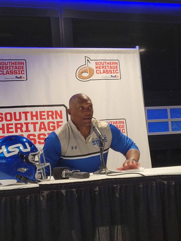 TSU Football Coach Eddie George