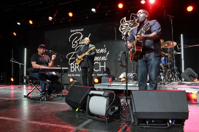 Jason Eskridge The Jason Eskridge Band performing at the 2nd Annual Black Women's EMpowerment Brunch (Photo: facebook.com/theequityalliance)