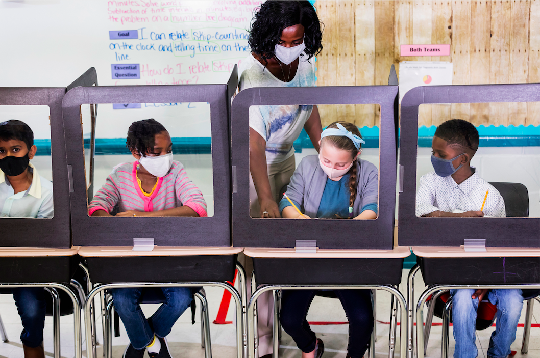 Classrooms are dealing with many changes because of the COVID-19 pandemic. (Photo by: Kali9 | iStock via Getty Images Plus)