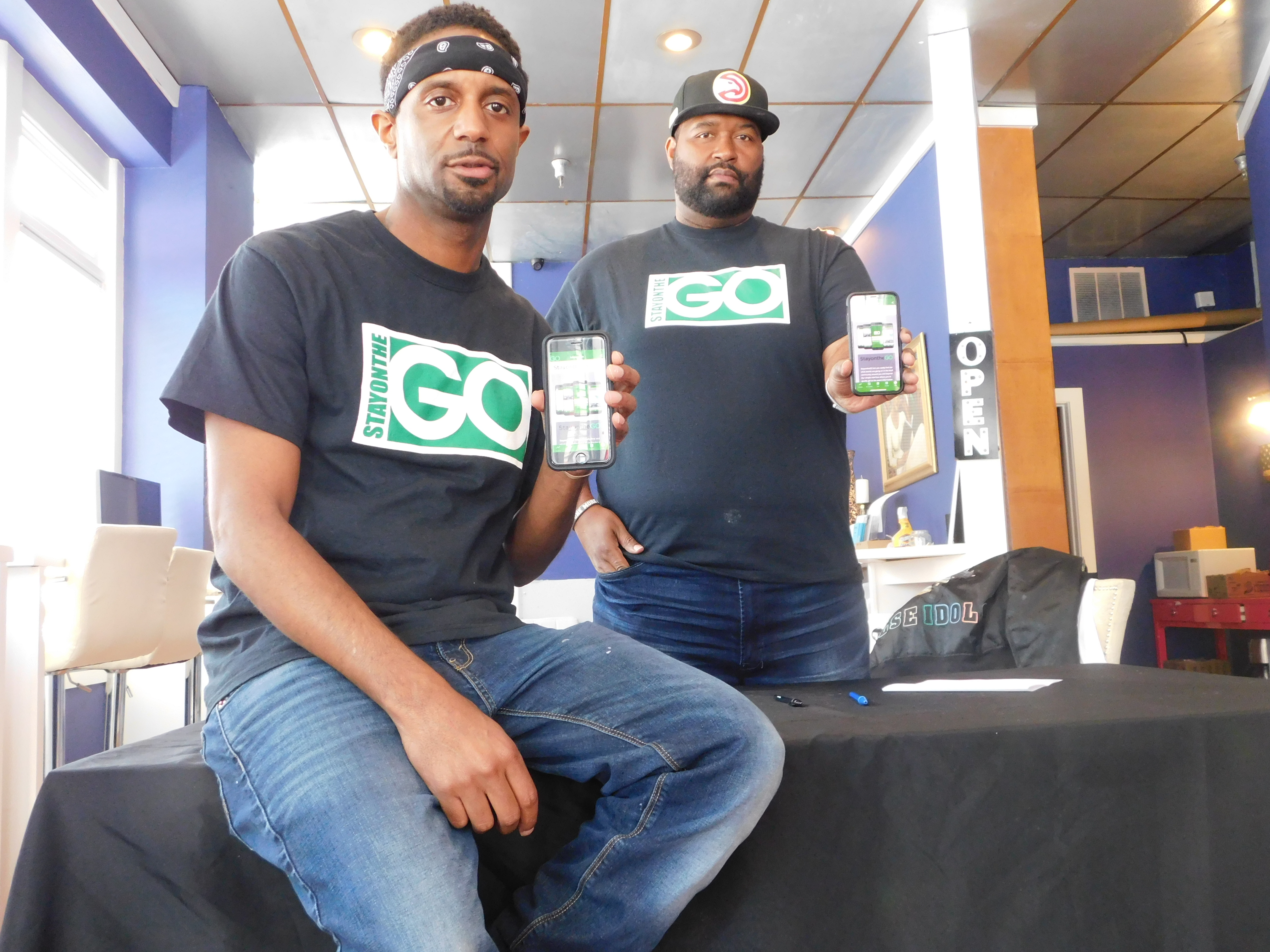 (l-r) Shawn Crawford and A.D. Slaton of Lean Concepts (Courtesy Photo)