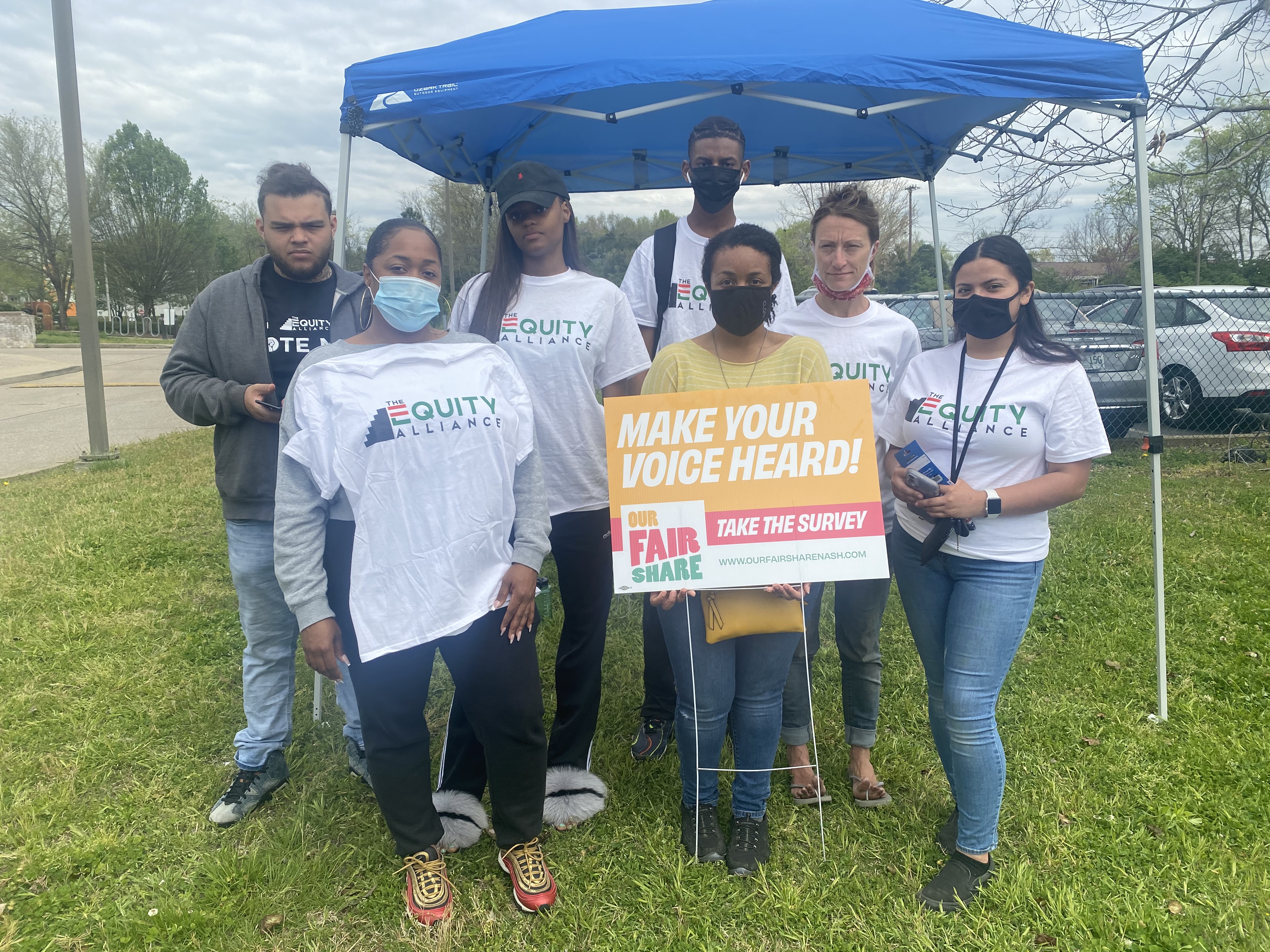 The Equity Alliance has hired staff members to help the community take the 2021 Nashville Digital Equity Survey. (Photo courtesy of The Equity Alliance).