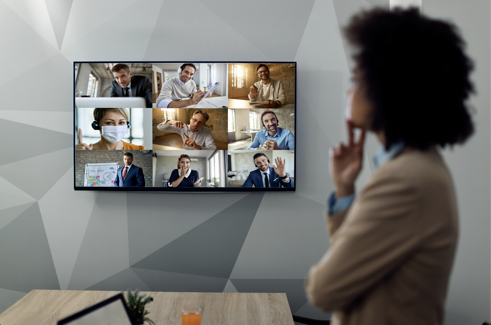 Employees working in the office part time and working remotely part time is the wave of the future. (Photo by: Drazen Zigic | iStock via Getty Images Plus)