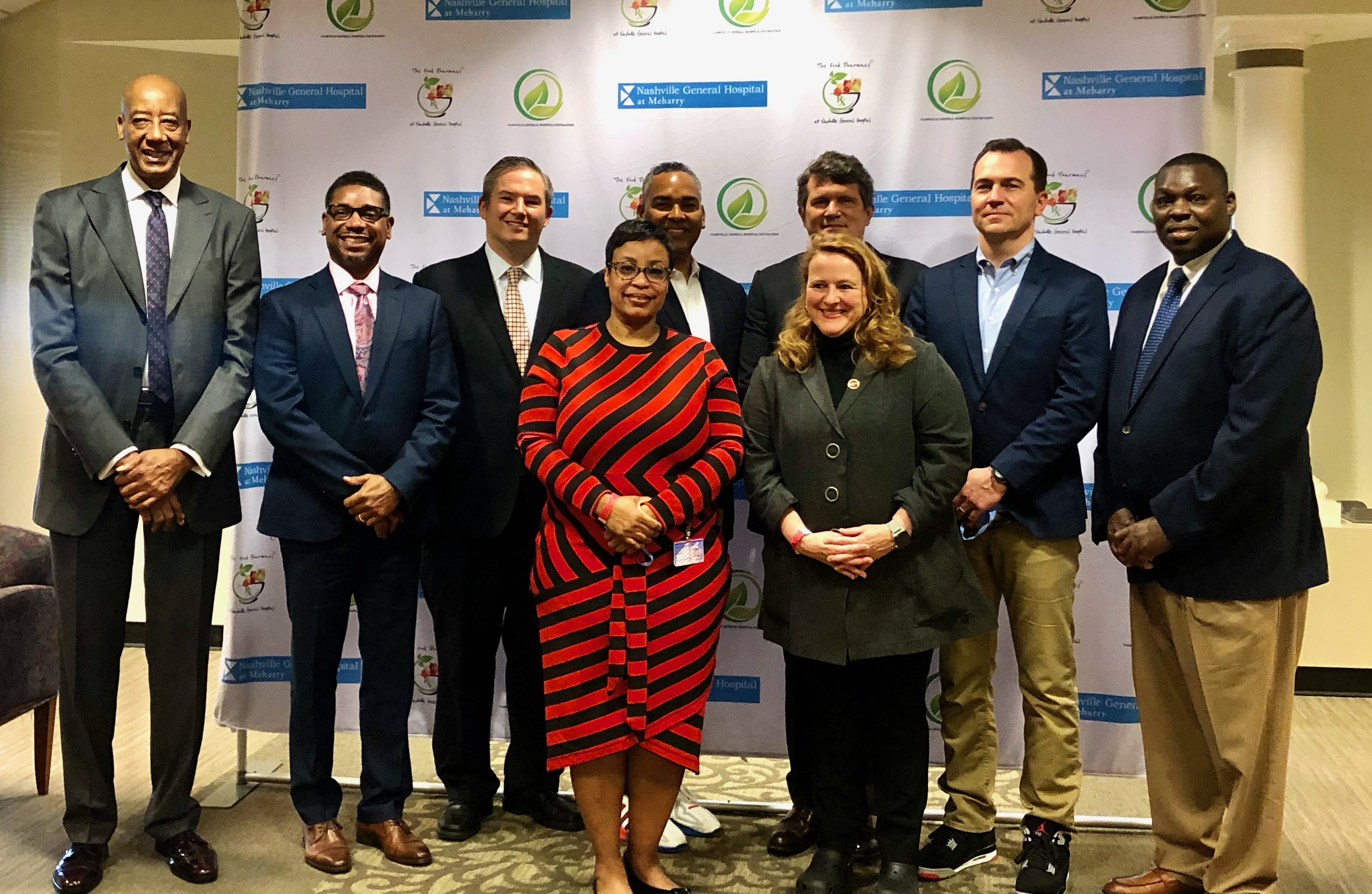 The Davidson County Legislative delegation and Local Health Leaders gathered to encourage vaccinations on April 29, 2021 at Nashville General Hospital. (Photo by: Nadira Freeman)