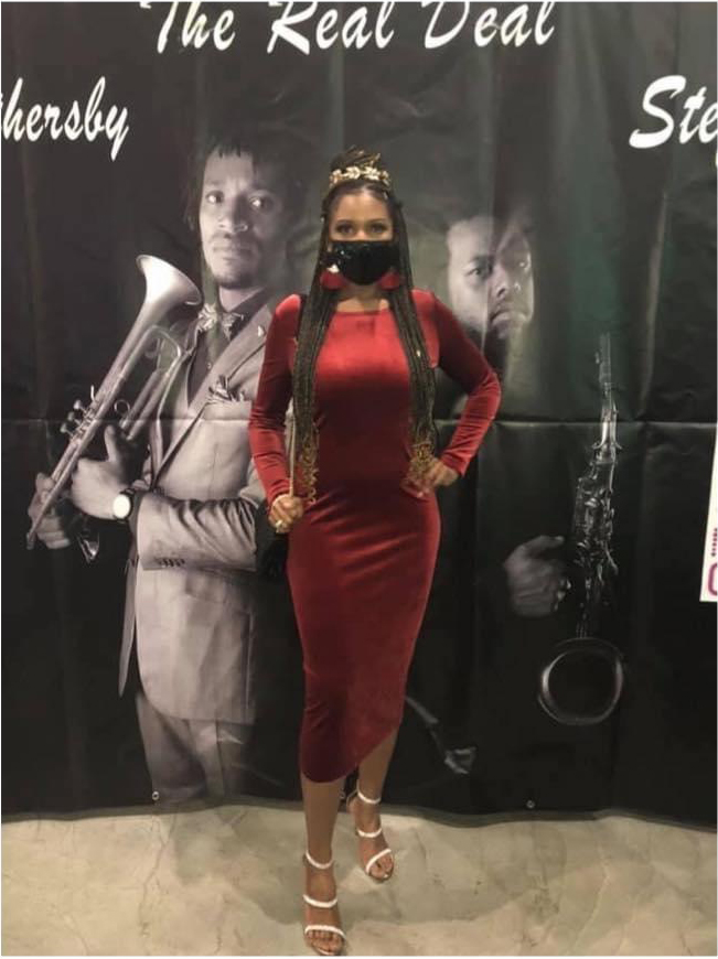 Keosha Thomas at the Black 40 Under 40 Award Reception
