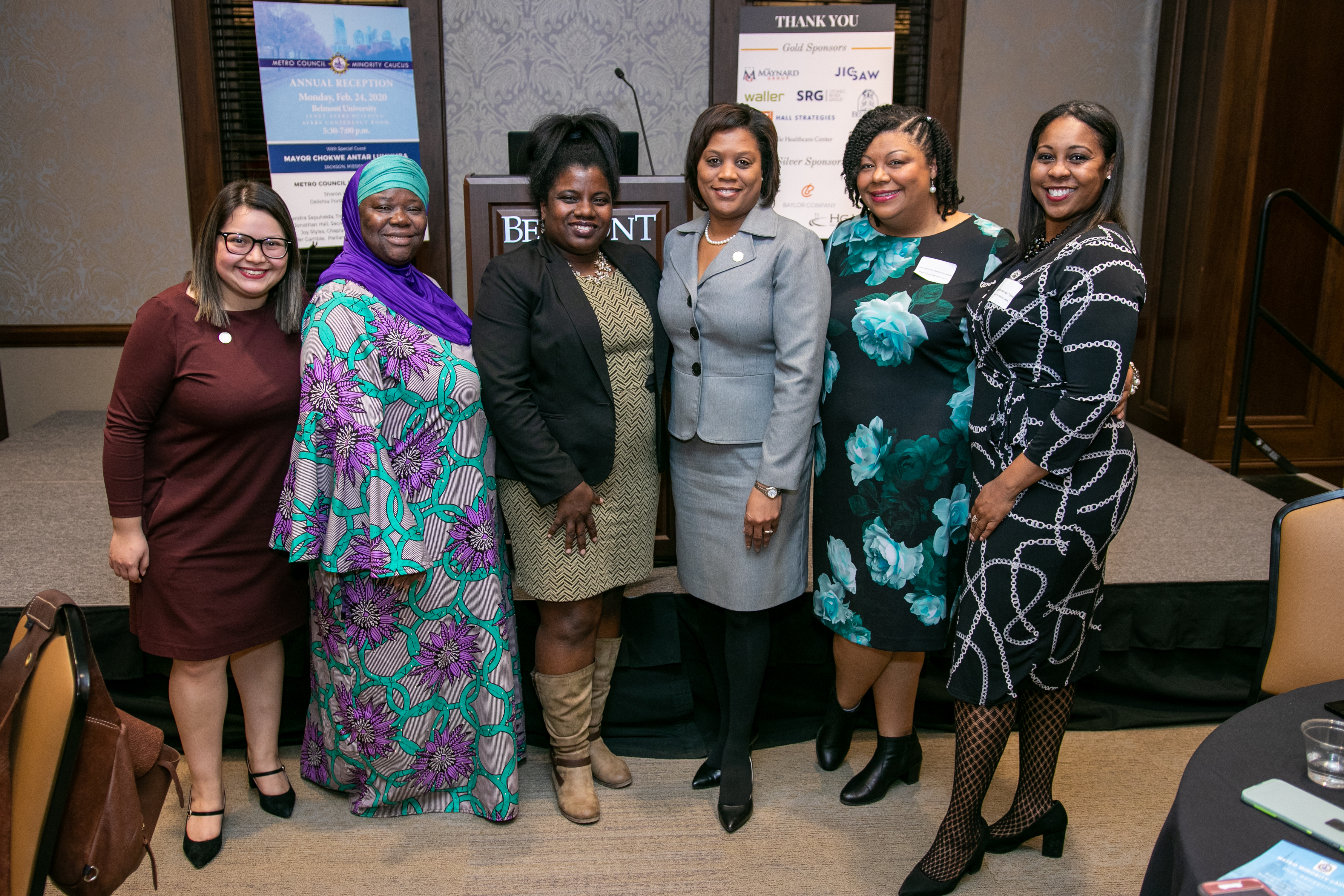 Members of the Nashville Metro Minority Caucus