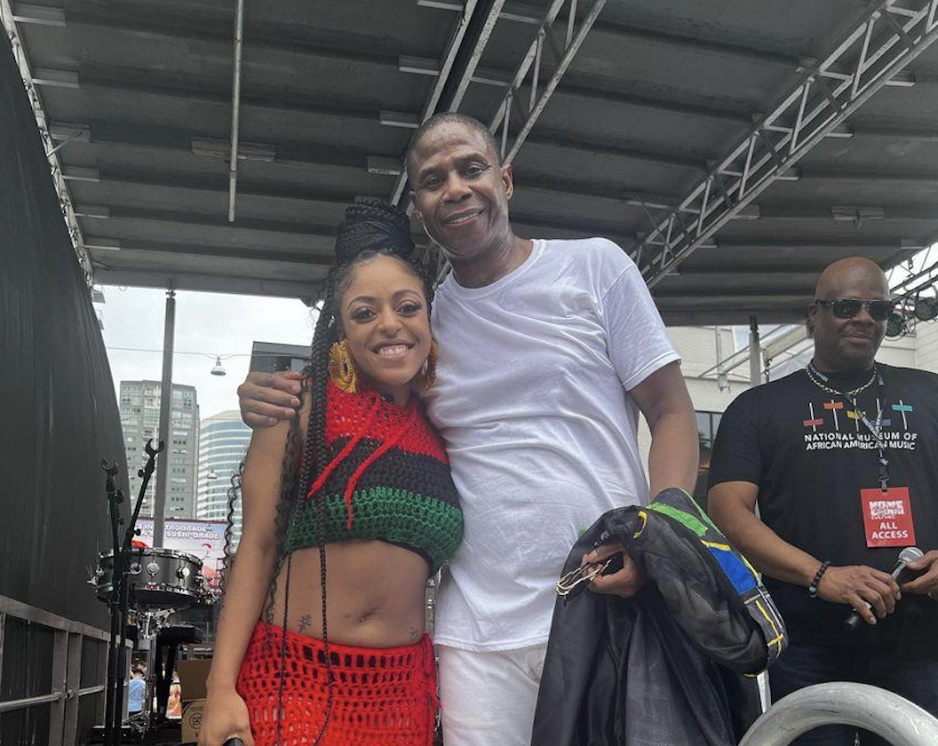 (l-r) Averianna The Personality and Doug E. Fresh (Photo by: NMAAM).