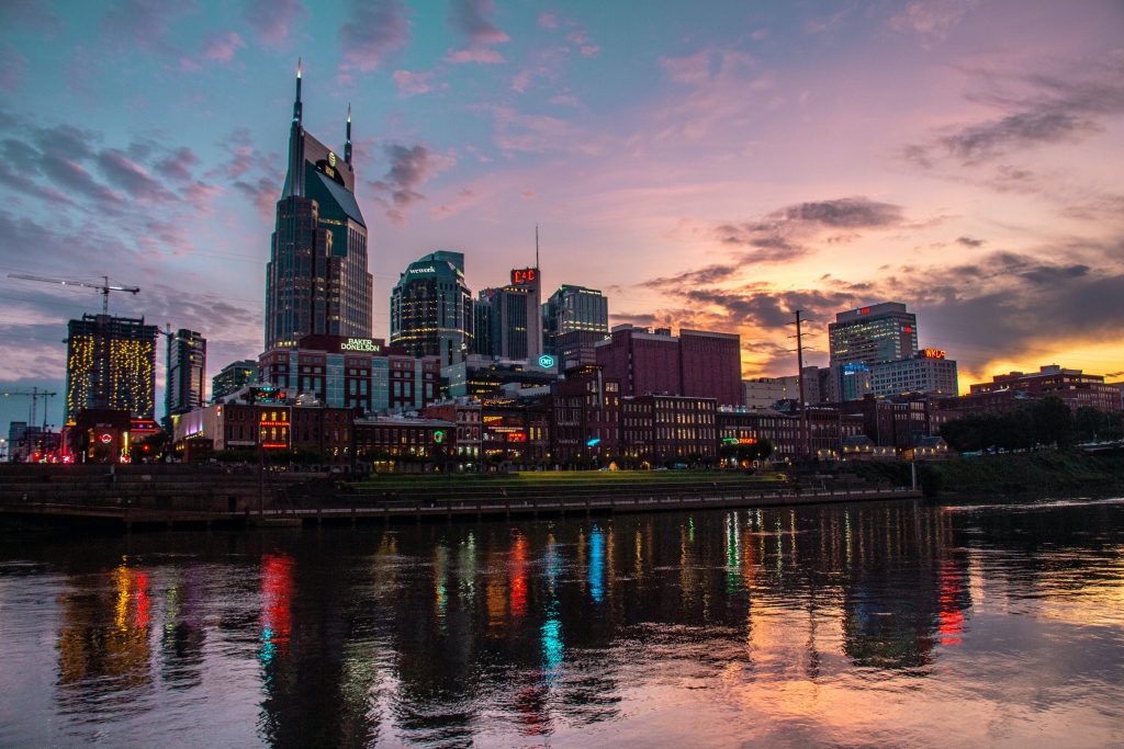Nashville skyline.