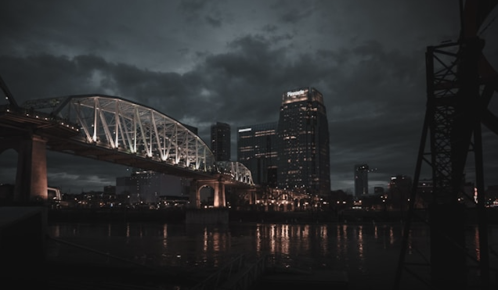 Picture of Nashville at night