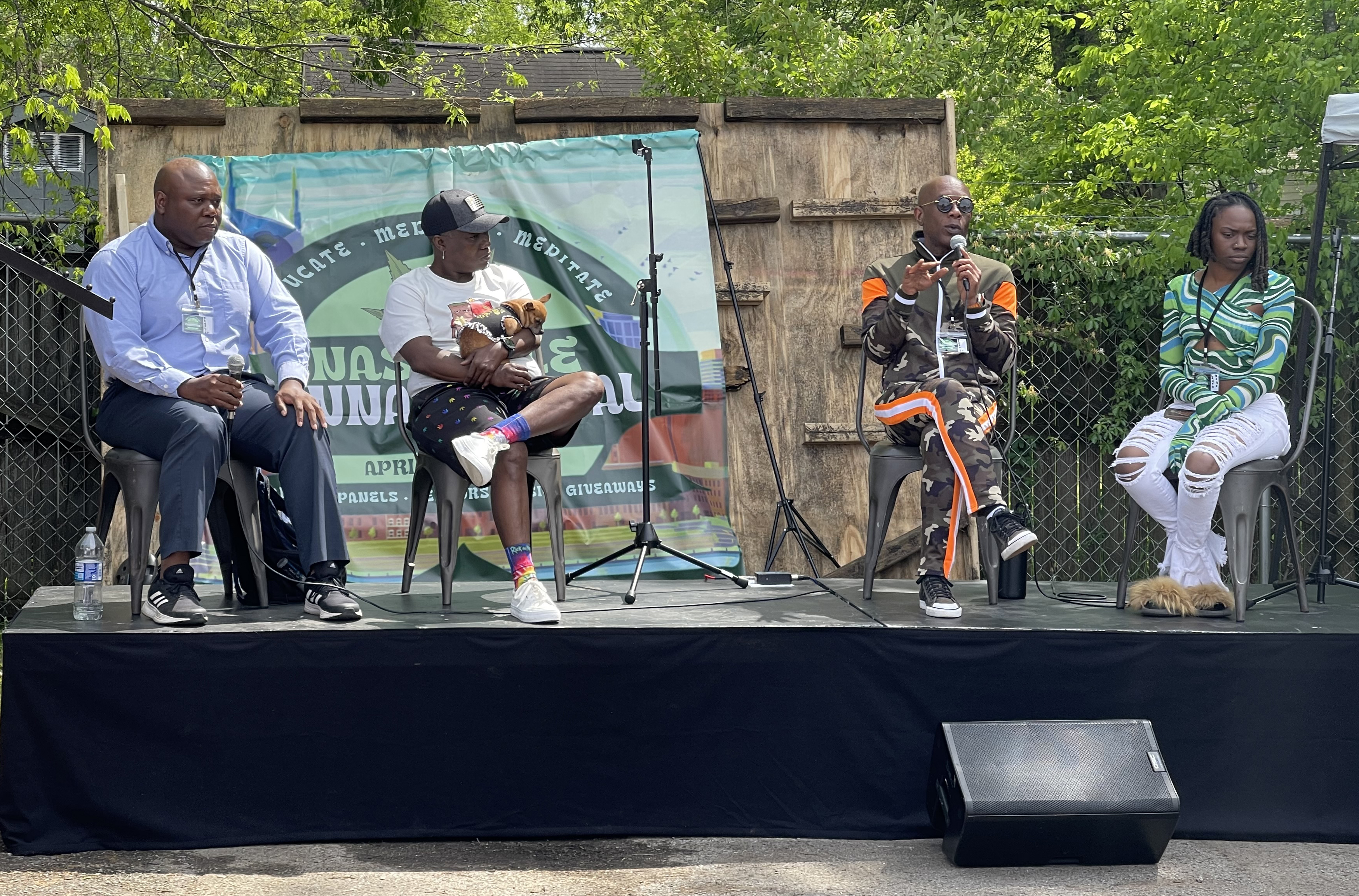 Panel discussion at Nashville CannaFestival