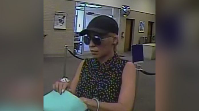 Pink Lady Bandit The woman, described by the FBI as either white or Hispanic, has robbed four banks across the East Coast since July 20. Federal authorities gave her the Pink Lady Bandit nickname because of the distinctive pink handbag she carried during at least two of her robberies, the FBI in Charlotte, North Carolina, said.