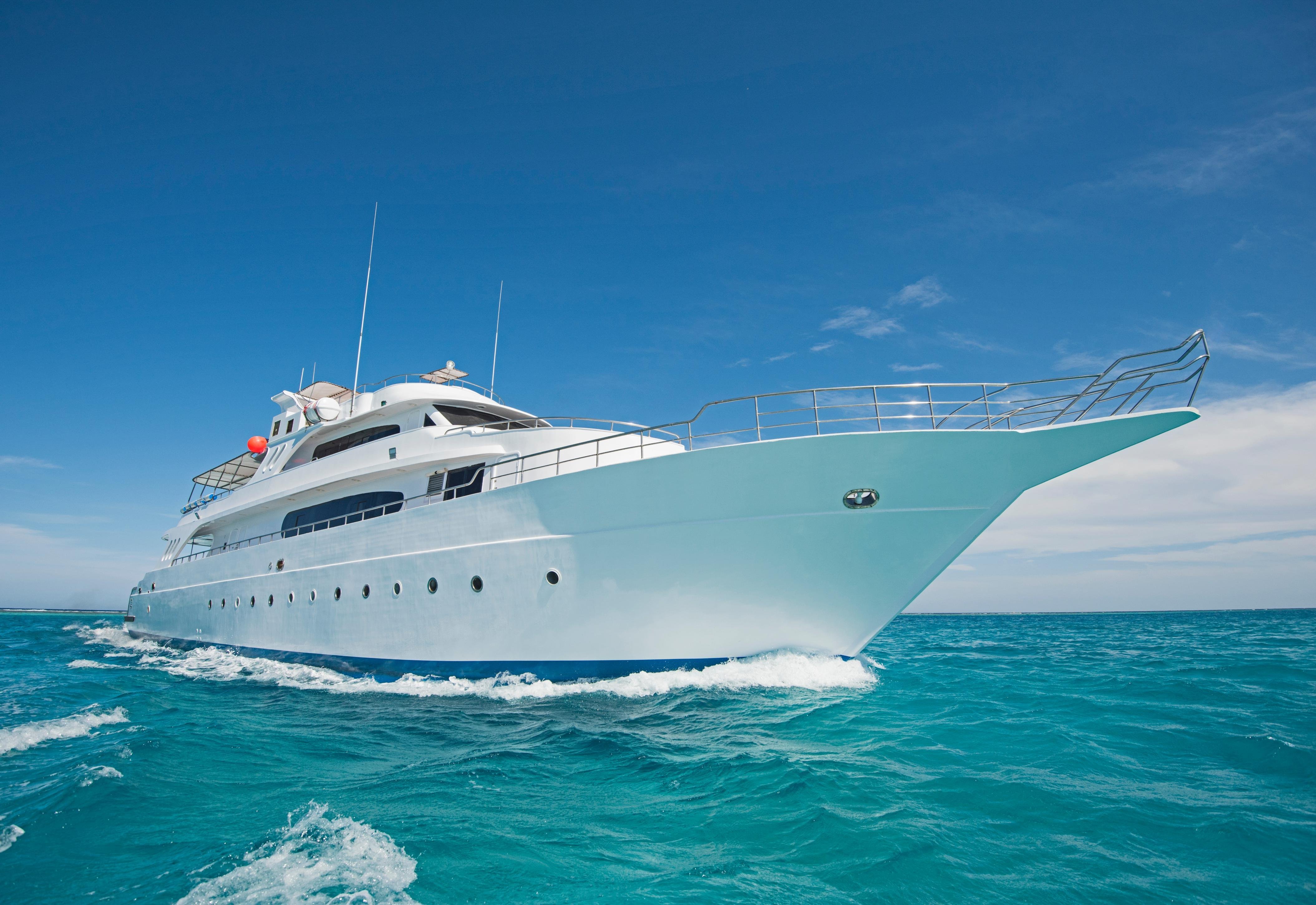 Yacht tester. It's an exacting position. Really. But someone's gotta do it.
