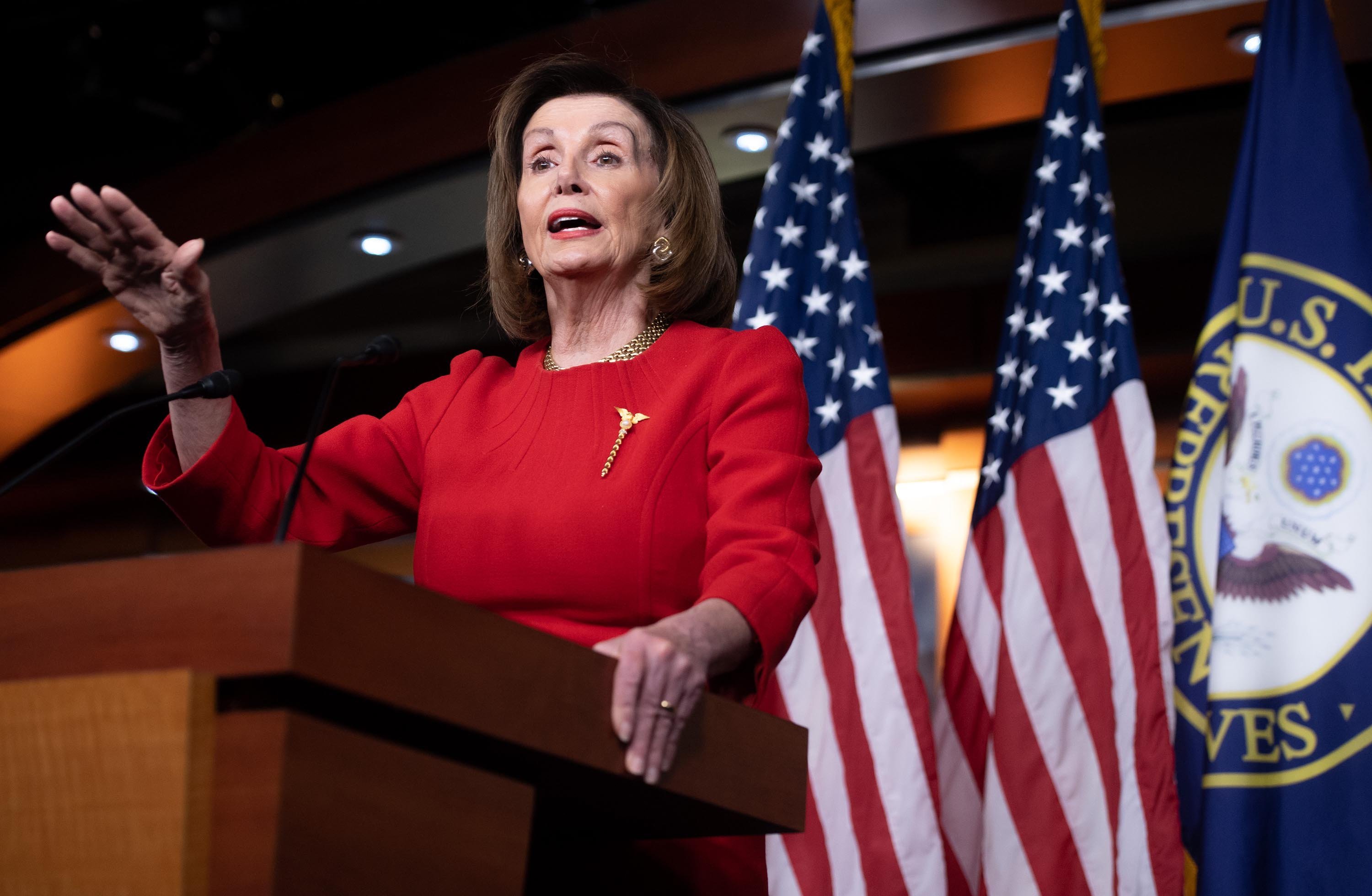 House Speaker Nancy Pelosi said she's preparing to send the impeachment articles to the Senate to start the impeachment trial of President Donald Trump.
