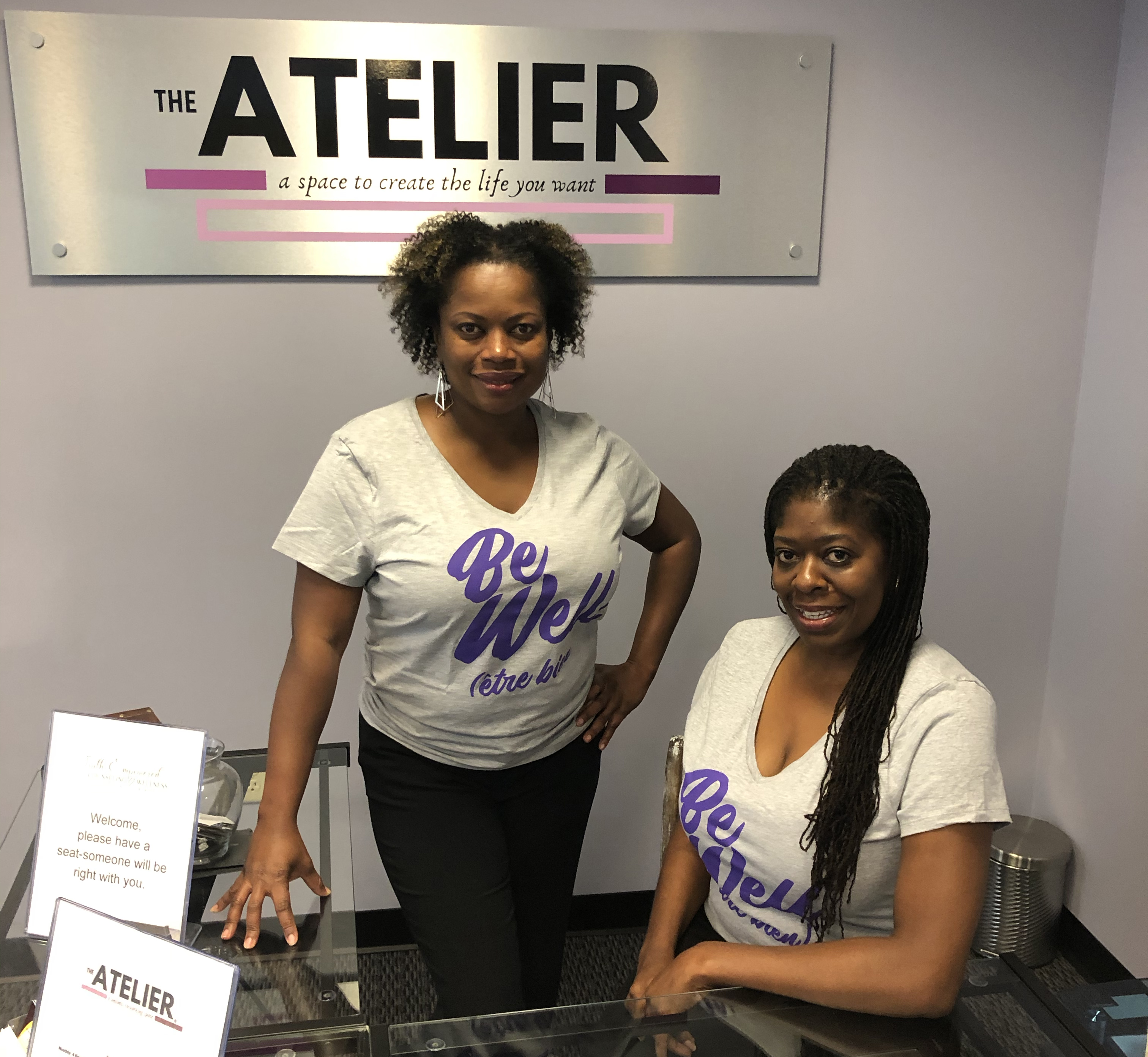 (l-r) The Atelier co-owners Ila Foster and Stacey Lanier (Photo by: Jason Luntz)