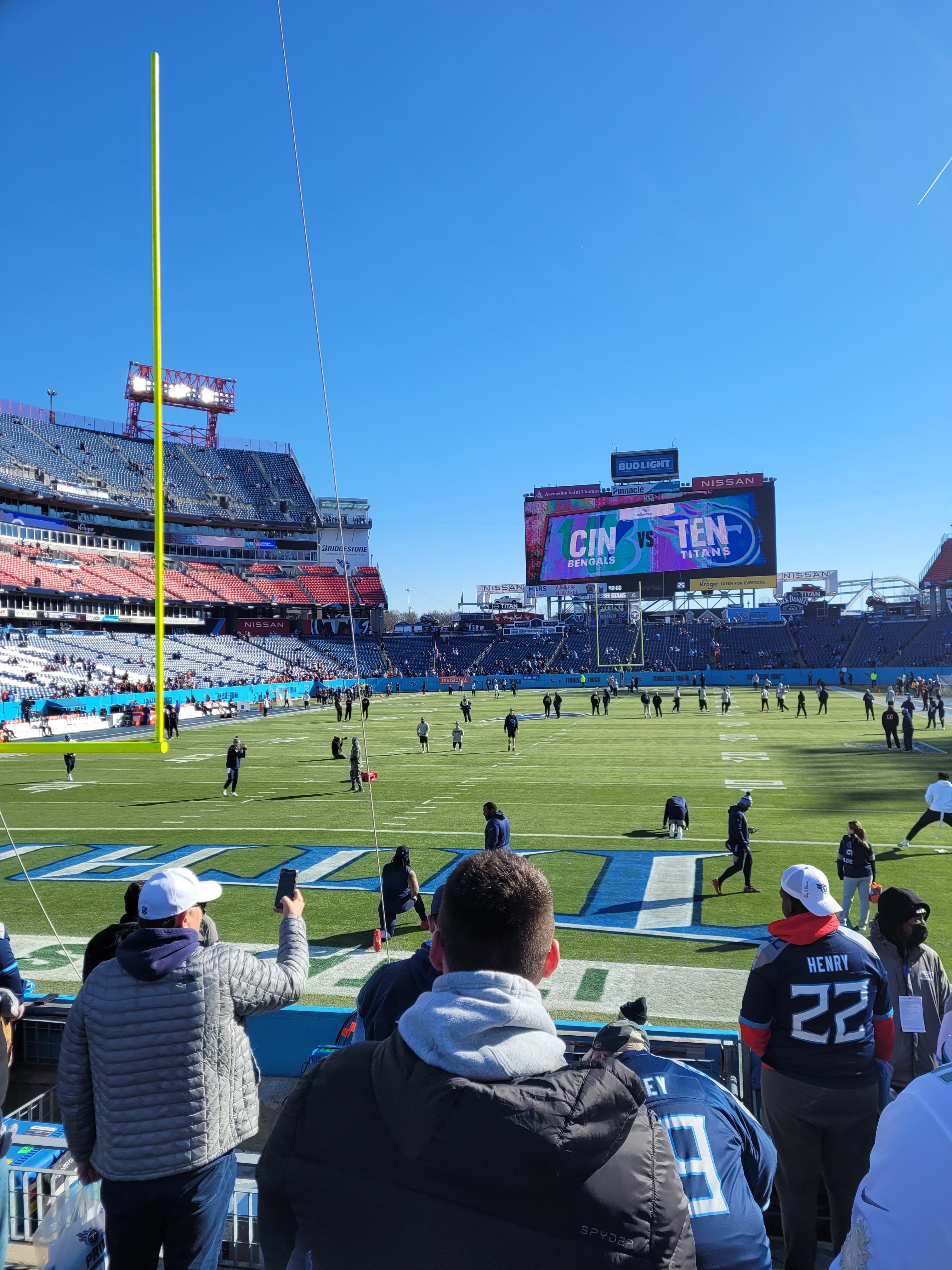 The Tennessee Titans at Nissan Stadium. (Photo by: Mike Patton).