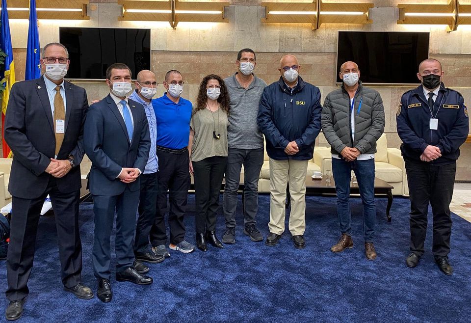 A medical team from Israel was sent to Bucharest November 7 to share best practices with physicians in Romania. Photo courtesy of Israeli Embassy in Bucharest