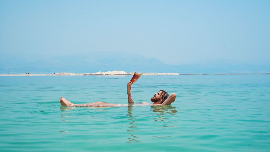 The Dead Sea has been losing more than some 40 inches of water per year since the 1970s, according to EcoPeace Middle East. Yet experts say the sea will not disappear. (Toa Heftiba/Unsplash)