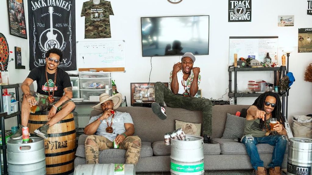 Nappy Roots, from left: Skinny DeVille, B. Stille, Fish Scales and Ron Clutch. (Courtesy of Nappy Roots)