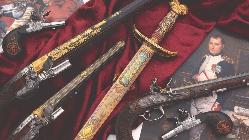 Rock Island Auction Company presents Napoleon’s Garniture, a historical collection of weapons from the French Revolutionary wars and Napoleonic wars. (Rock Island Auction Company/Zenger)