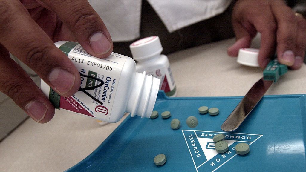 An audit of the Murray-Overhill Pharmacy in Media, Pennsylvania, found large amounts of missing medications that had not been properly accounted for. (Darren McCollester/Getty Images)