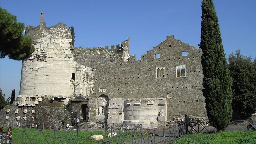 The Tomb of Caecilia Metella still stands, even centuries later, as a testament to the strength of Roman concrete masonry. (Public domain)
