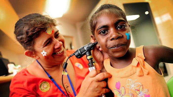 University of Queensland researchers are looking for ways to defeat chronic middle ear infections, which are a leading cause of preventable hearing loss and deafness in Aboriginal and Torres Strait children. (Australian Department of Health)