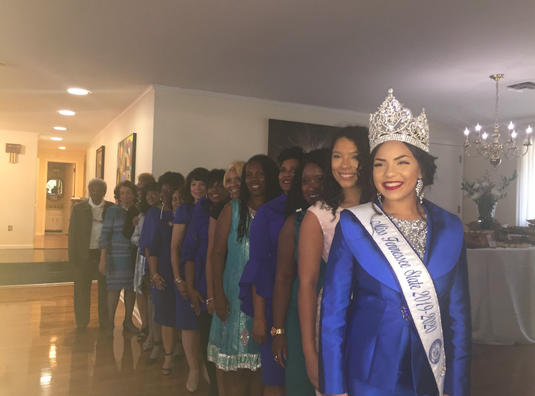 Luncheon at the Presidents House featuring past and present Miss TSU's (Photo by: By Nzingah Walker)