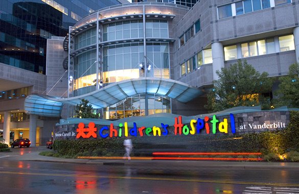 Vanderbilt Children's Hospital (Photo by: childrenshospitalvanderbilt.org)