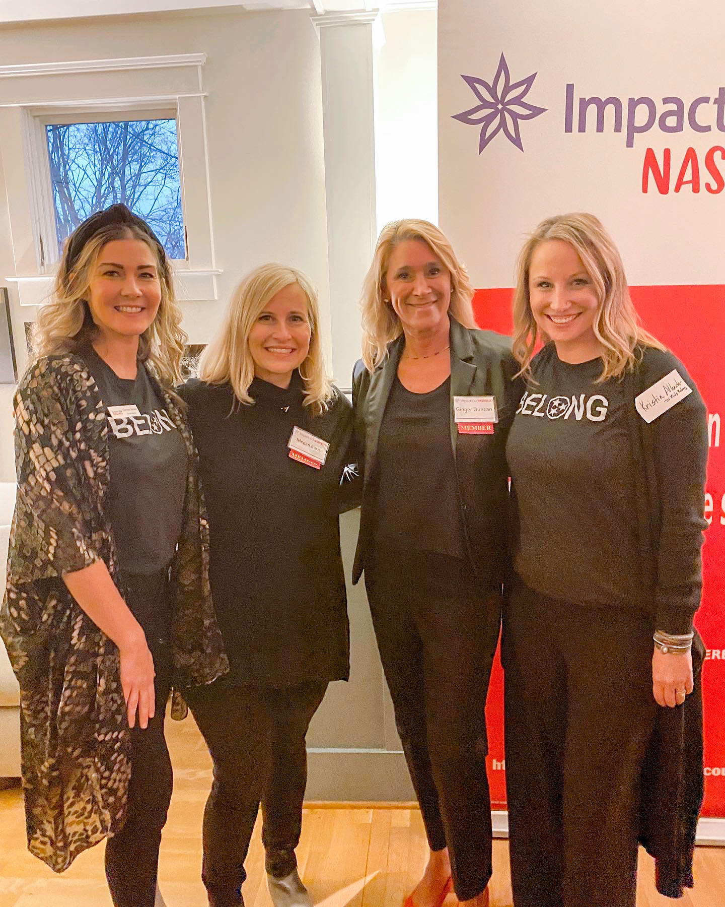 (l-r) Carmen Brown, Megan Barry, Ginger Duncan, Kristin Allender. (Photo by: Maura Nimmo)