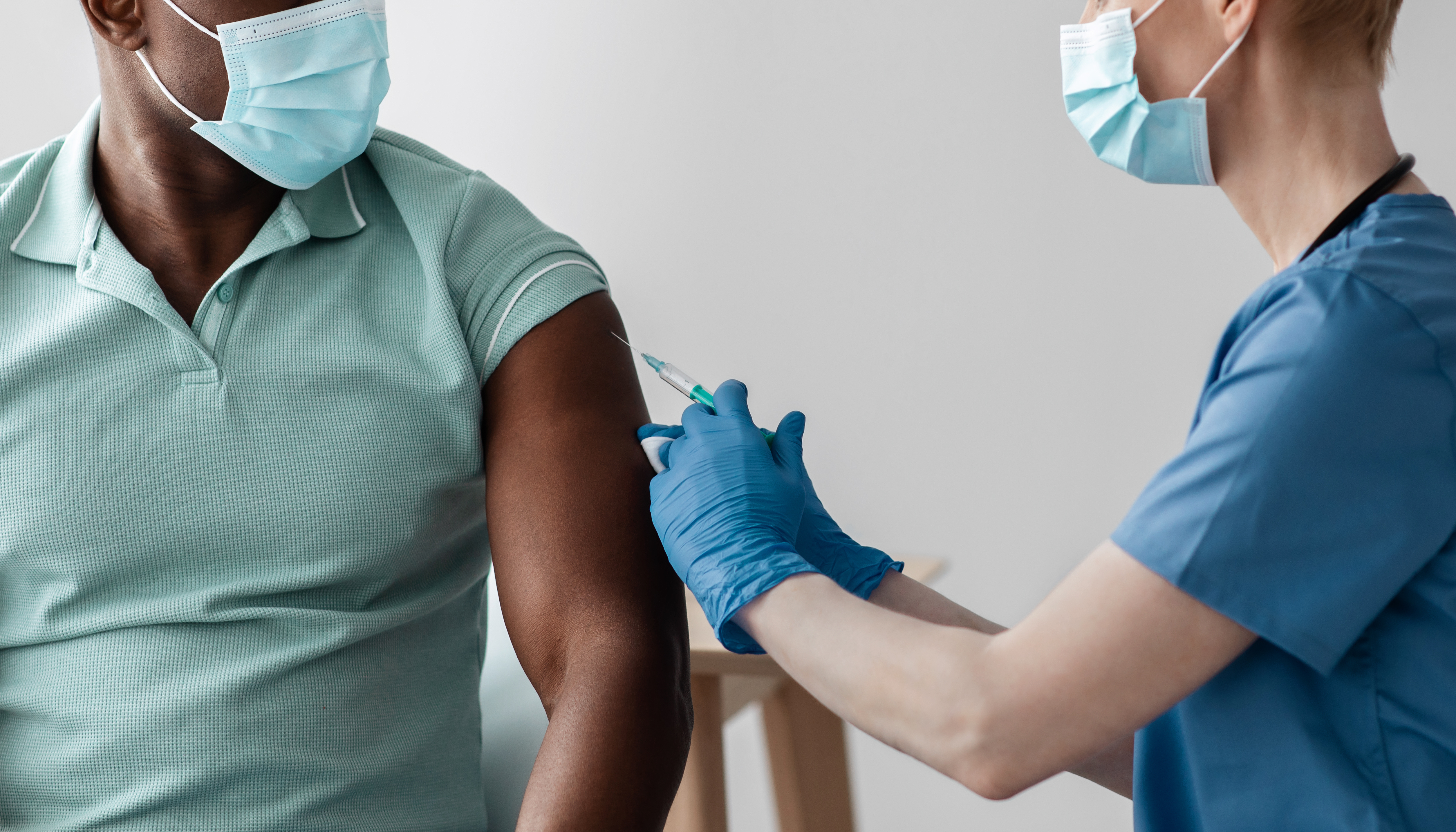 Patient receiving the COVID-19 vaccine. (Photo by: Prostock-studio | elements.envato.com)