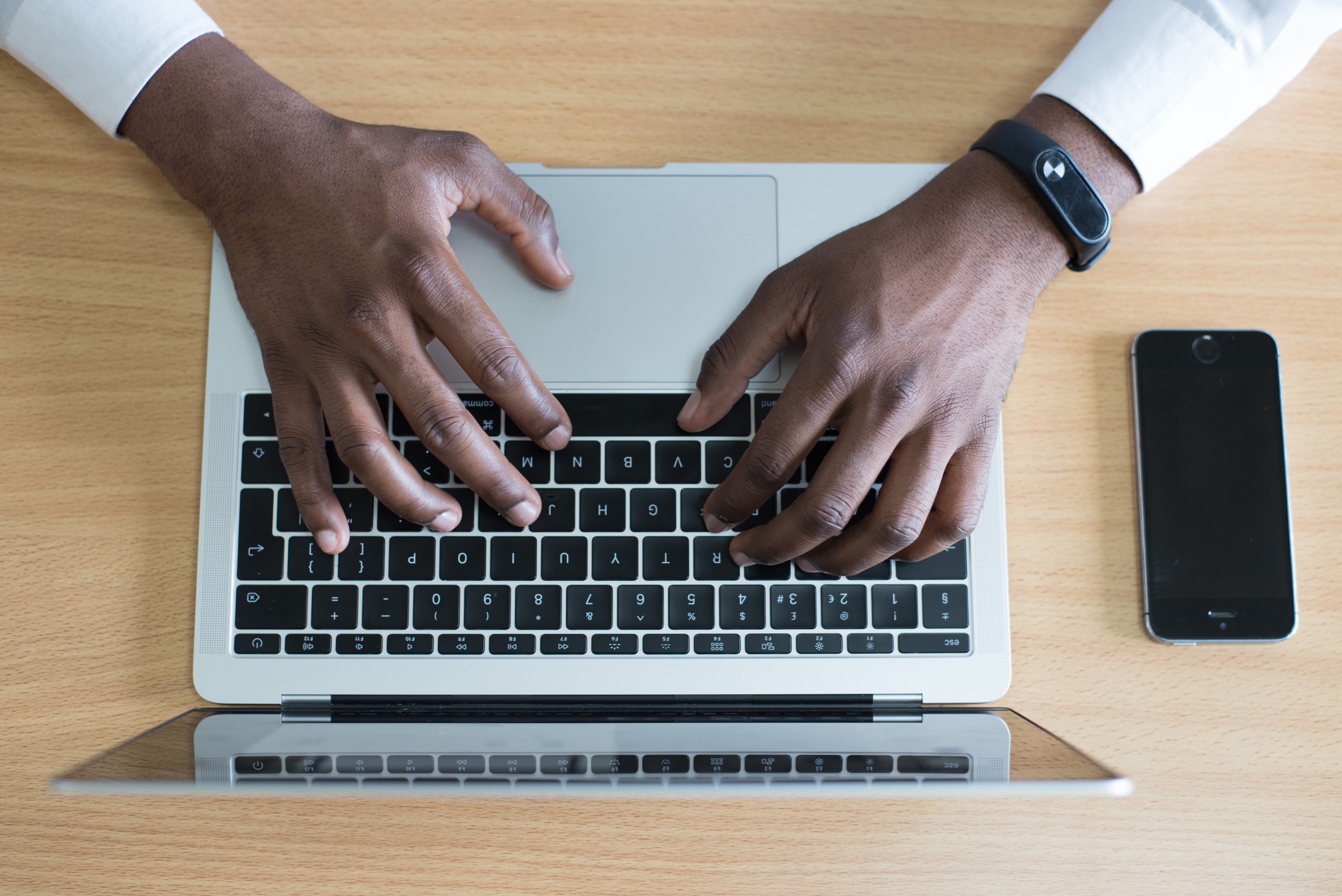 black man using laptop (Photo by: Cytonn Photography | pexels.com)