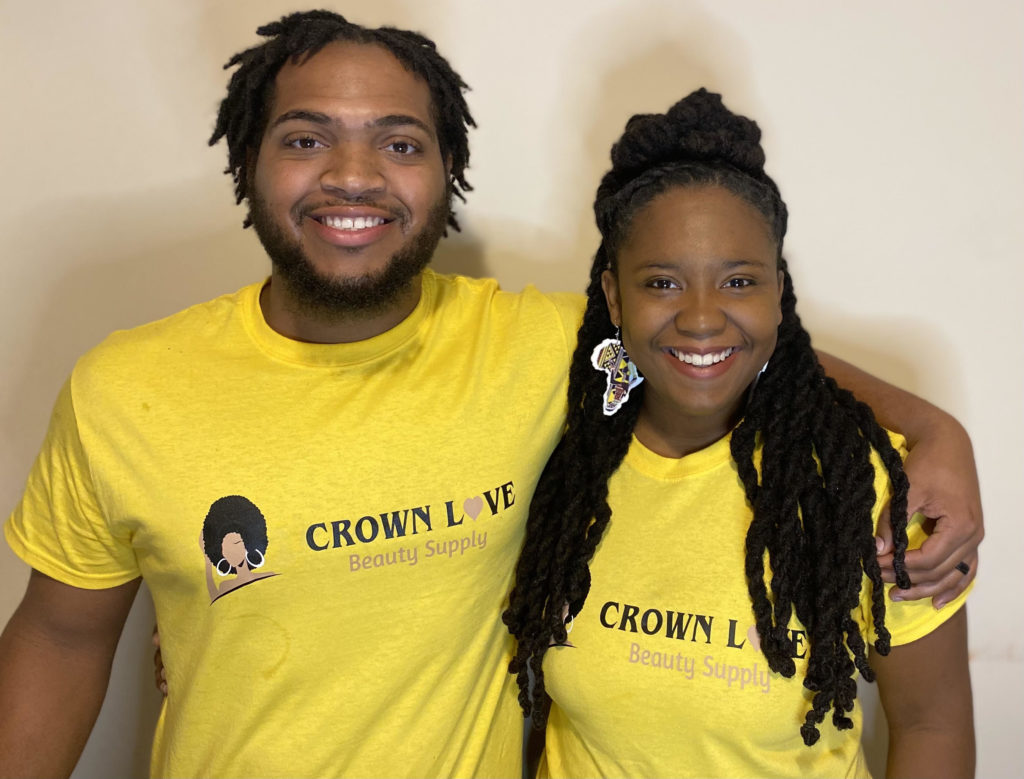 (l-r) Steven and Whitney Sains. (Courtesy Photo).